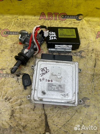 Эбу двигателя Kia Sportage SL G4KD 2013