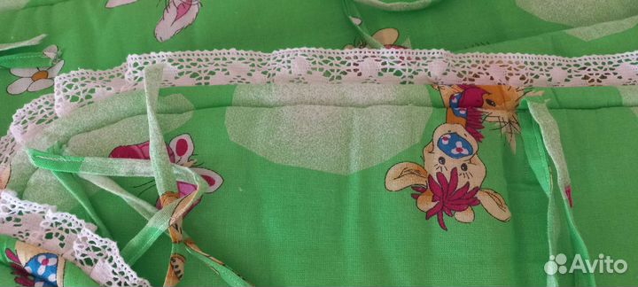 Бортики в детскую кроватку