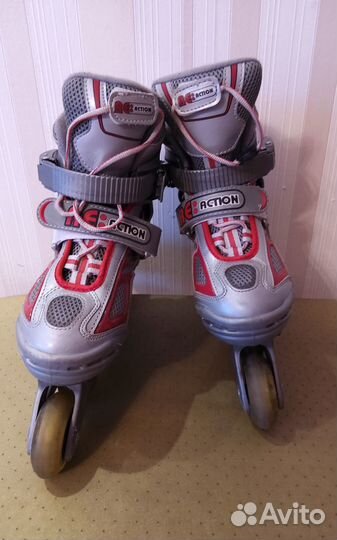 Роликовые коньки детские раздвижные