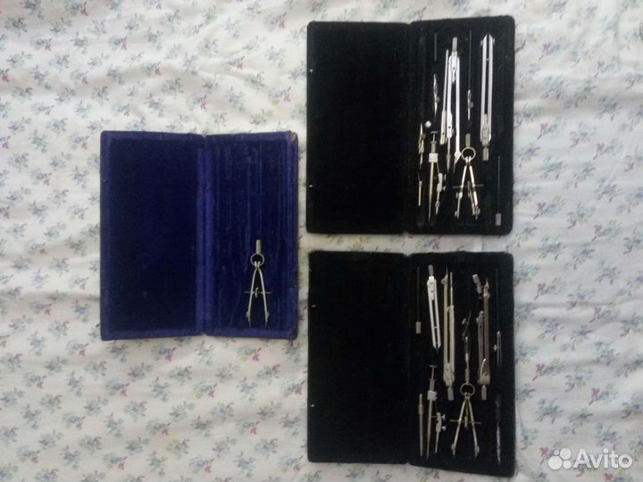 Готовальня СССР и Футляр для Готовальни