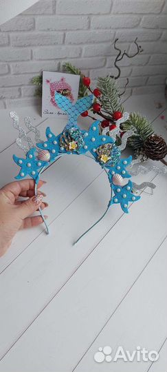 Ободок морской звезды/русалки