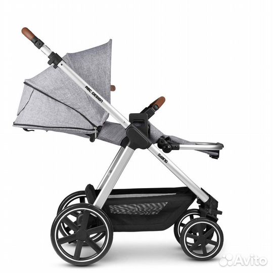 Коляска 2 в 1 ABC-Design Swing, Graphite Grey
