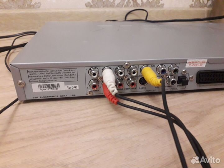 Dvd плеер BBK 965S с караоке