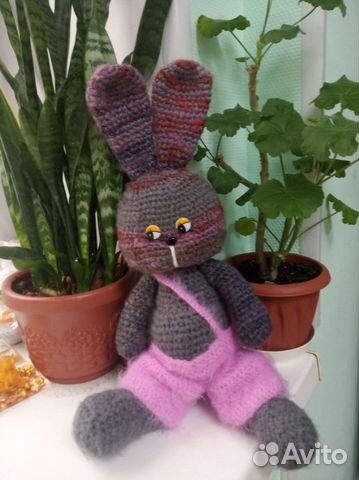 Мягкие игрушки бегемот,зайка