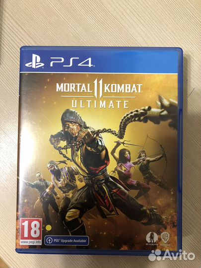 Mortal Kombat 11 Ultimate ps4 диск