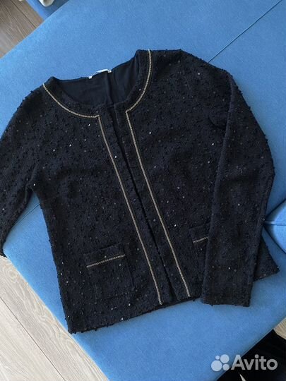 Жакет женский твидовый