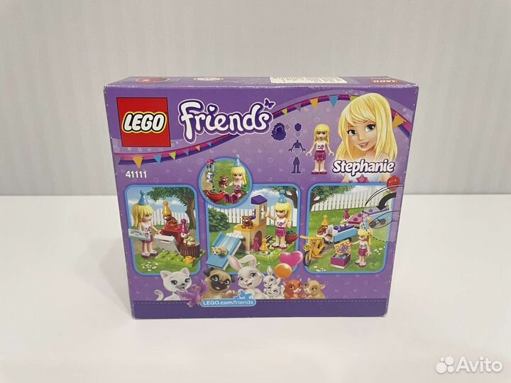 Lego Friends День рождения: велосипед 41111 новый