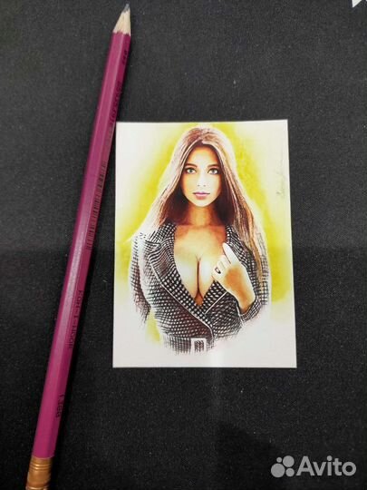 Акварель.Девушка