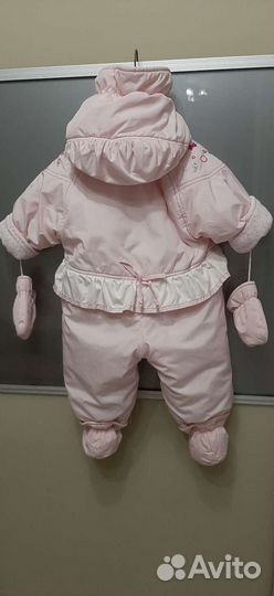 Зимний комбинезон трансформер для девочки