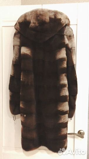 Шуба норковая с капюшоном 44-46