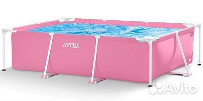 28266 Intex Каркасны бассейн Pink 220х150х60.1662л