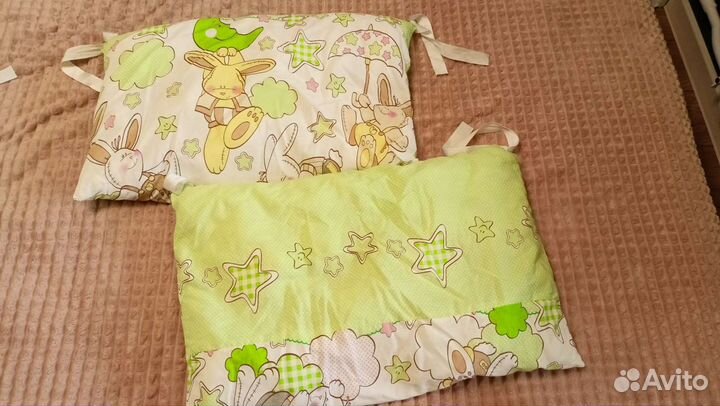 Бортики в детскую кроватку