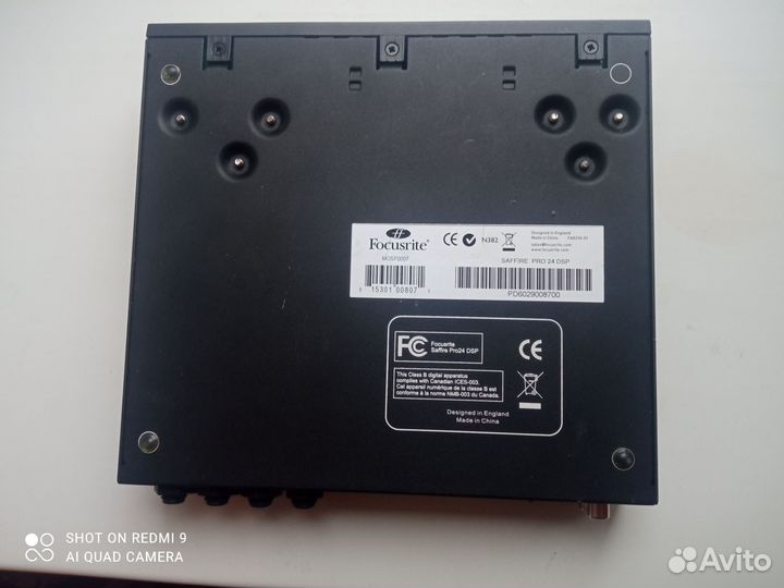 Звуковая карта focusrite saffire pro 24 dsp