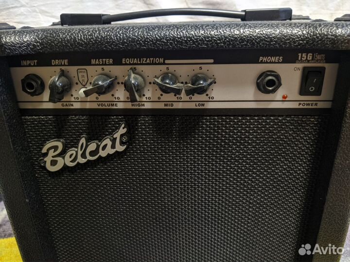 Комбоусилитель для электрогитары Belcat 15G 15Вт