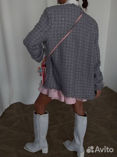 Жакет пиджак chanel 2 цвета женский