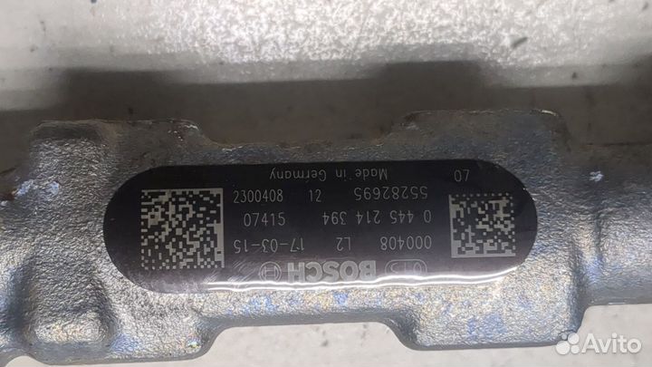 Рампа топливная Fiat Tipo, 2017