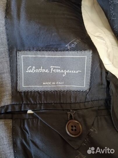 Костюм Salvatore Ferragamo серый