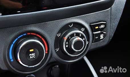 Блок управления отопителем kia Rio 3