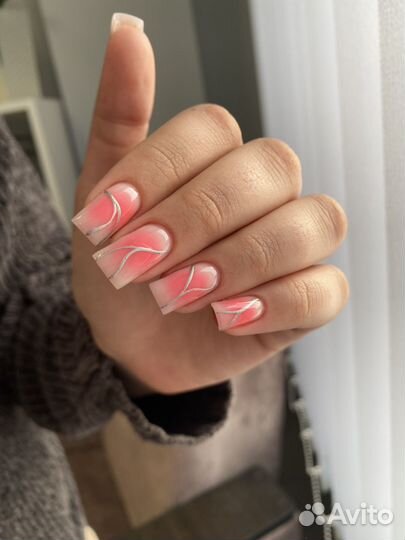 Маникюр гель лак
