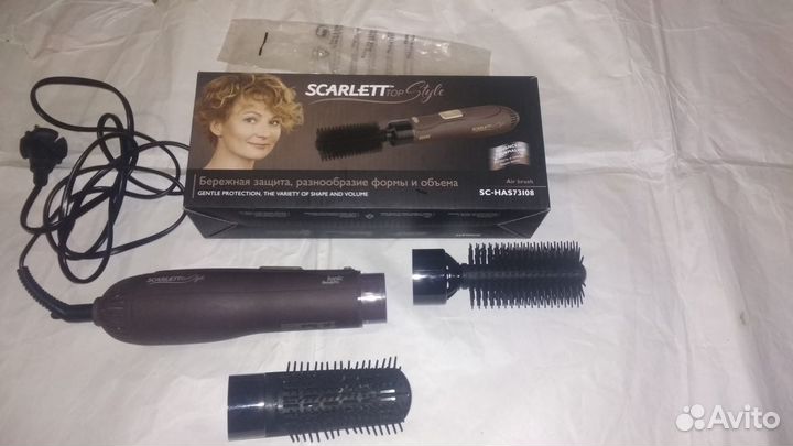 Scarlet Фен-щетка SC-HAS73I0, плойка, уф лампа