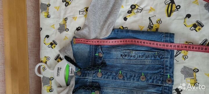 Джинсовку, р-р 98