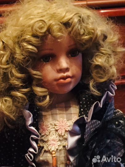 Кукла фарфоровая дизайнерская