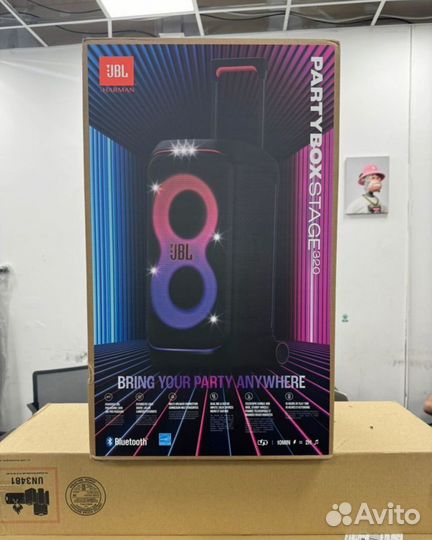 Колонка jbl partybox stage 320