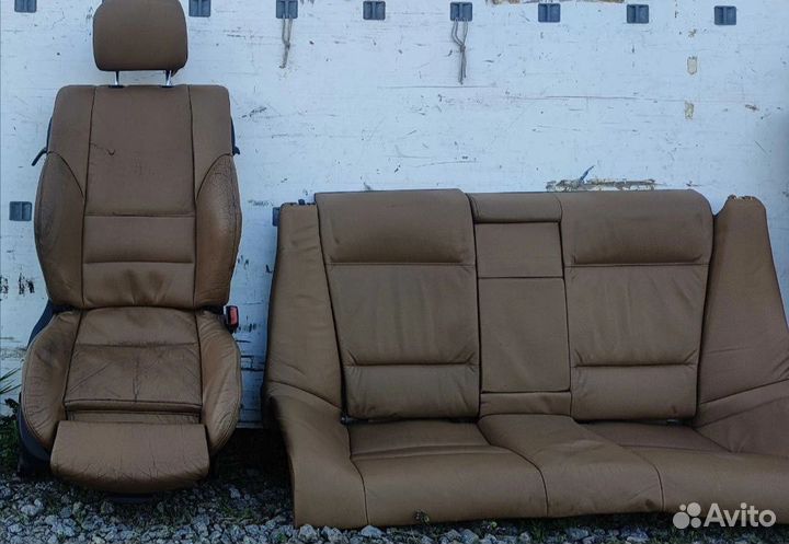 Сидения на бмв Е46 купе электро