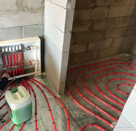 Отопление,алмазное бурение,водоснабжение