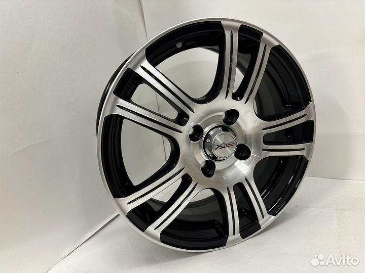 Диски X'trike X-105M 6,0\R15 4*98 ET35 d58,5 BK/FP