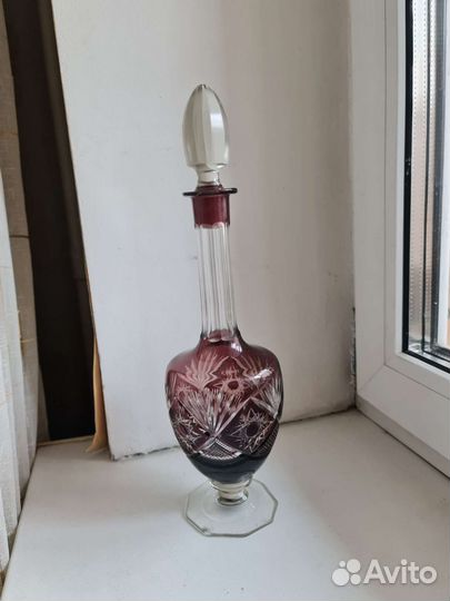 Графин хрустальный СССР