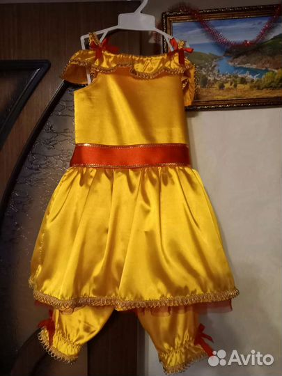 Новогодний костюм куклы