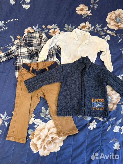 Пакет одежды на мальчика 86