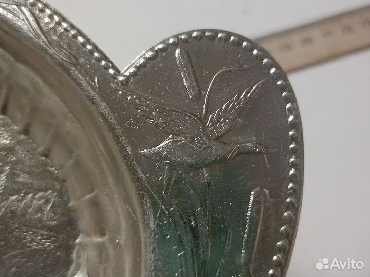 Пепельница СССР металл