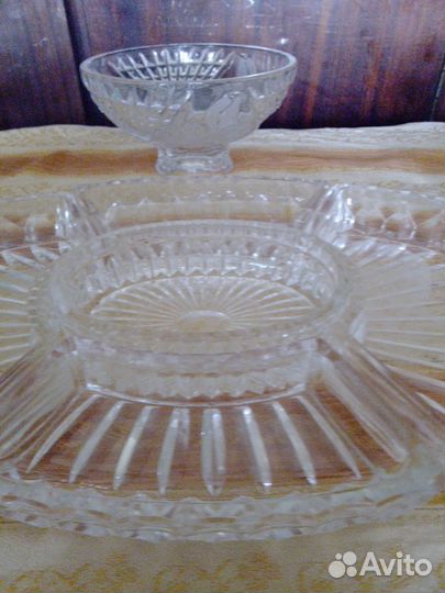 Набор хрустальной посуды СССР