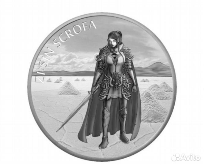 Серебряные монеты ZI:SIN Scrofa Silver, Корея (Си