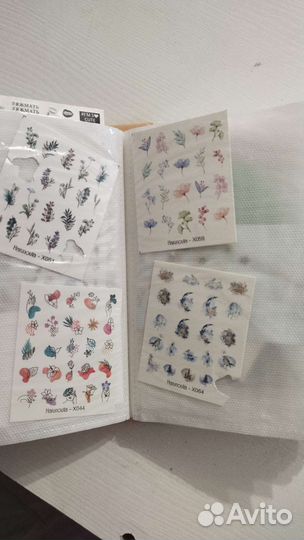 Наклейки для дизайна ногтей