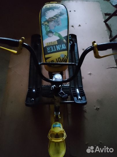 Сани для снегохода бу