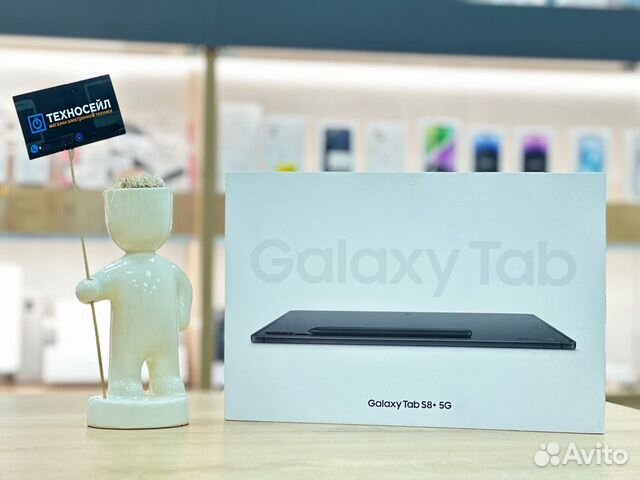 Samsung Galaxy Tab S8+ 5G 8/128 Черный объявление продам