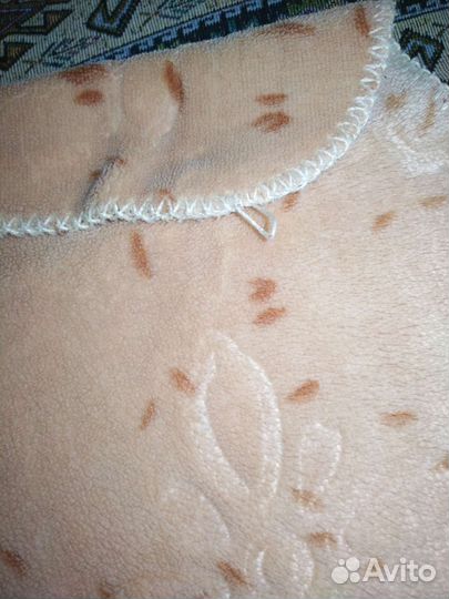 Плед детский плюшевый