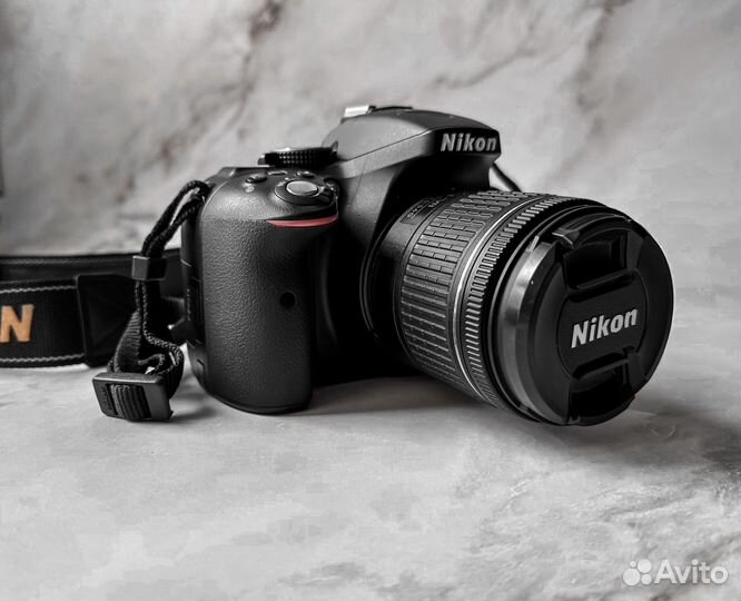 Фотоаппарат Nikon D5300 Kit AF-S 18-55 VR, черный