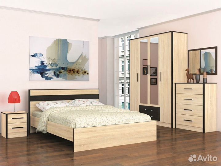 Комод Лирика дуб сонома