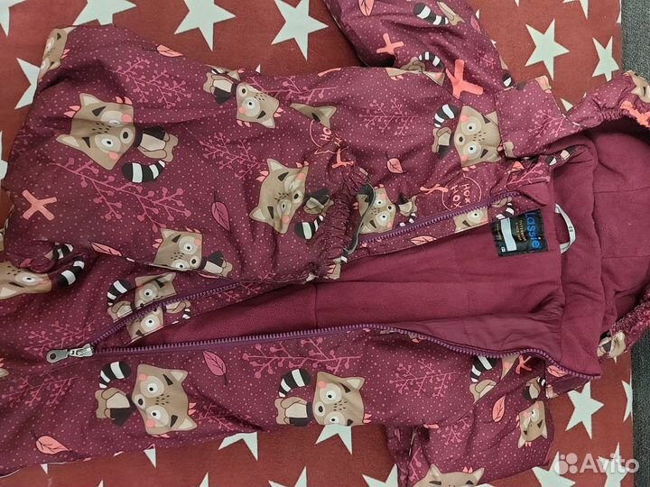 Зимний комбинезон для девочки lassie 98