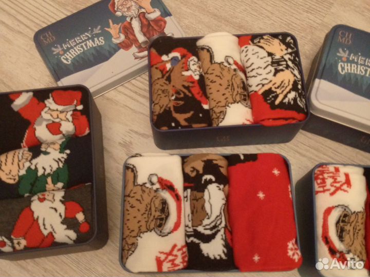 Набор новогодних носков