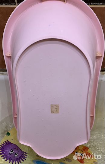 Ванночка для купания с горкой