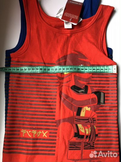 Фирменные майки 134-140 Lego ниндзяго