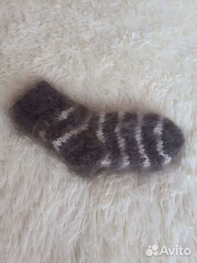 Детские пуховые носки