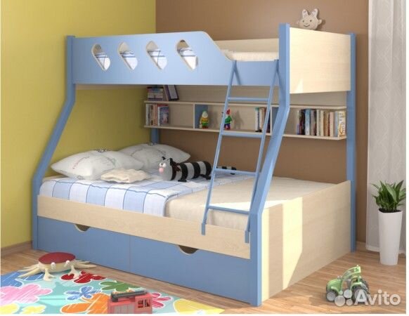 Двухъярусная кровать Дельта 20.02