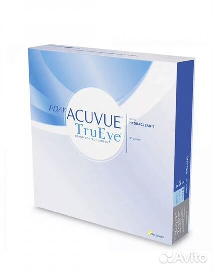 Контактные линзы 1-DAY acuvue Tru Eye -2.75 8.5