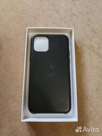 Leather case iPhone 11 pro оригинальный чехол